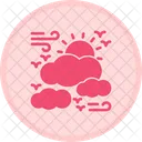 Overcast Heavy Clouds Thick Cloud Cover Icon