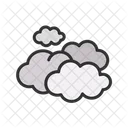 Overcast Weather Cloudy Icon
