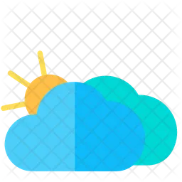Overcast Sky Cloud  Icon
