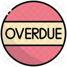 Overdue  Icon