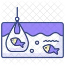Overfishing Fish Fishing Icon