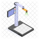 Overhead Scanner Document Icon