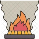 Overheat Hot Temperature Icon