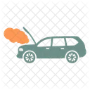 Overheat Car Automobile Icon