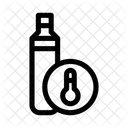 Overheating Hot Vape Caution Icon