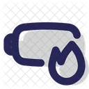 Overheating Battery Energy Icon