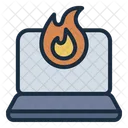 Overheating Laptop  Icon