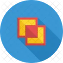 Overlap Square Shape Square Icon