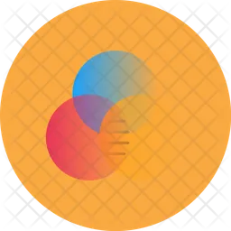 Overlapping Circles  Icon