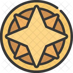 Overlapping Star Trophy  Icon