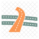 Overpass Road Street Icon
