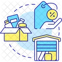 Overstock sales  Icon