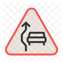 Overtake sign  Icon