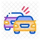 Overtaking Accident  Icon