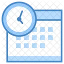 Overtime Calendar Time Icon