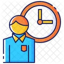 Business Overtime Work Icon