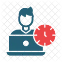 Overtime Work Business Icon