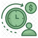 Bonus Overtime Compensation Financial Planning Icon