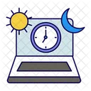 Overtime Work Business Icon