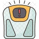Overweight Scale Weight Icon