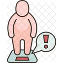 Overweight Body Weight Icon