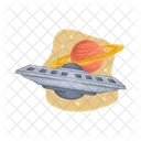 Ovni Nave Espacial Espacio Icon