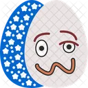 Ovo De Pascoa Bebado Pascoa Bebado Ícone