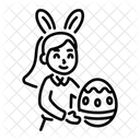 Ovo Decorativo Pascal Pascoa Icon