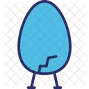 Decorativo Ovo De Pascoa Ovo Icon