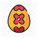 Ovo decorativo  Icon