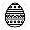 Ovo decorativo  Icon