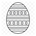 Ovo decorativo  Icon