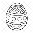 Ovo decorativo  Icon