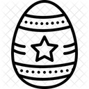 Ovo decorativo  Icon