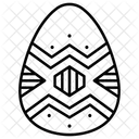 Ovo decorativo  Icon