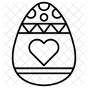 Ovo decorativo  Icon