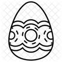 Ovo decorativo  Icon