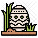 Ovo decorativo  Icon