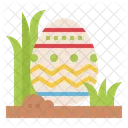 Ovo decorativo  Icon
