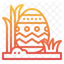 Ovo decorativo  Icon