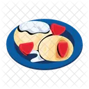 Ovocne Knedliky Fruit Dumplings Fruit Knedliky Icon