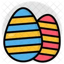 Ovos Ovos De Pascoa Celebracao De Pascoa Ícone