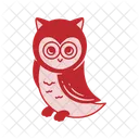 Owl Dual Tone Animals Halloween Icon