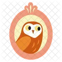 Picture Frame Owl Icon