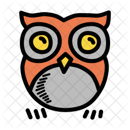 Owl Icon Of Colored Outline Style Available In Svg Png Eps Ai Icon Fonts