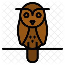 Owl Icon Of Colored Outline Style Available In Svg Png Eps Ai Icon Fonts