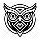 Owl Bird Pagan Icon