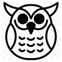 Owl Bird Animal Icon