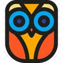 Owl Night Wise Icon