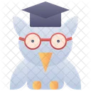 Owl Education Knowledge Icon